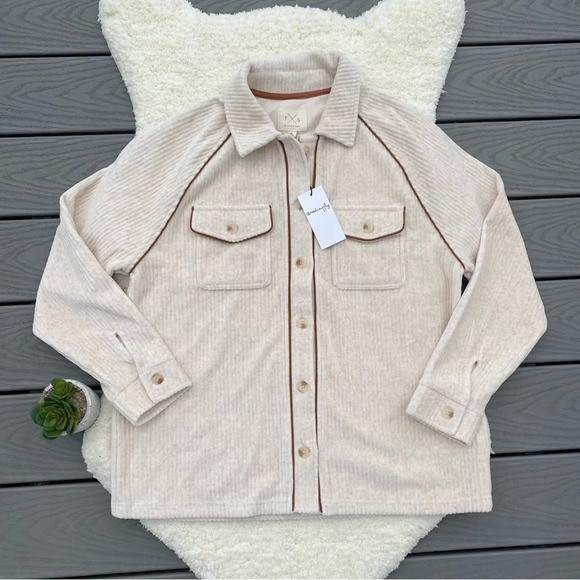 Ribbed Shacket - Picture 1 of 4